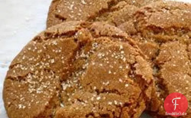 Melasse Zucker Cookies