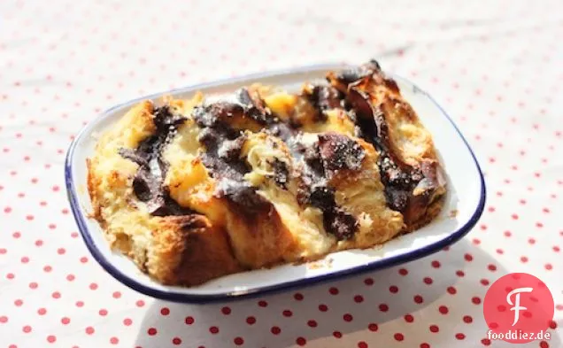 Chocolate Chip Brot Pudding