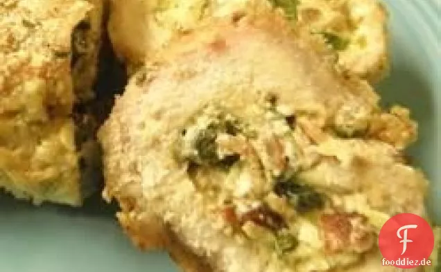 Käse-gefülltes Schweinefilet