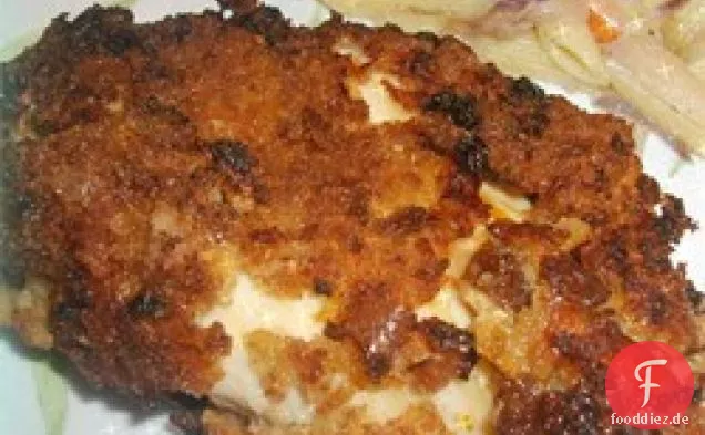 Knusprig saftige Ofen gebratene Hähnchenbrust
