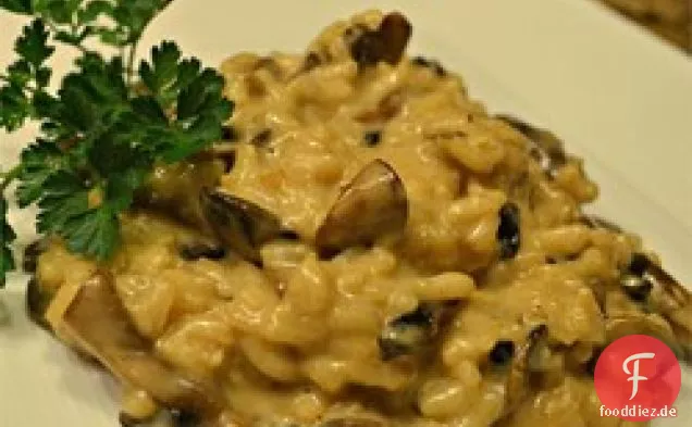 Portabello Pilz-Pfeffer-Risotto