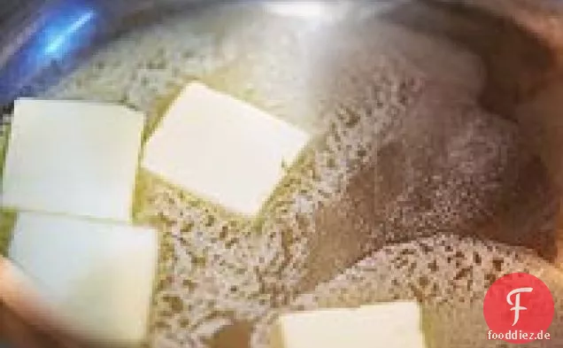 Butternut Squash mit gebräunter Butter und Thymian