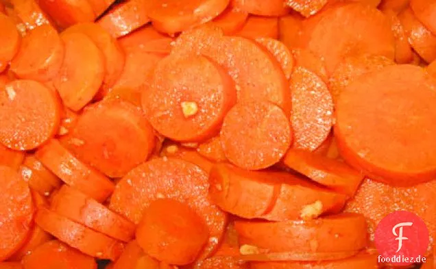 Marokkanische gewürzte Karotten