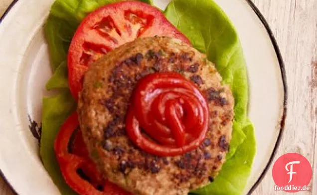 Der frische 20 Truthahn Burger
