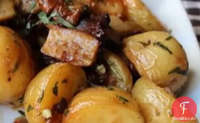 Gebratene Wildpilze & Kartoffeln