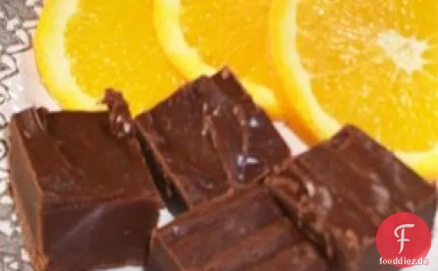 Fudge mit Orangengeschmack