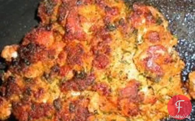 Zitronige Lachs-Burger