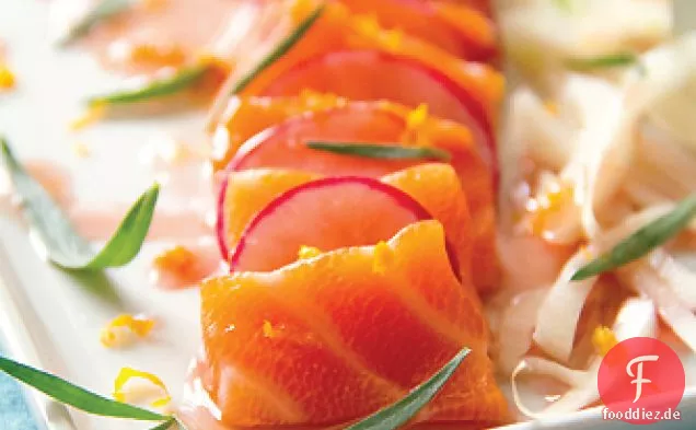 Salmon Crudo. Bla bla bla…