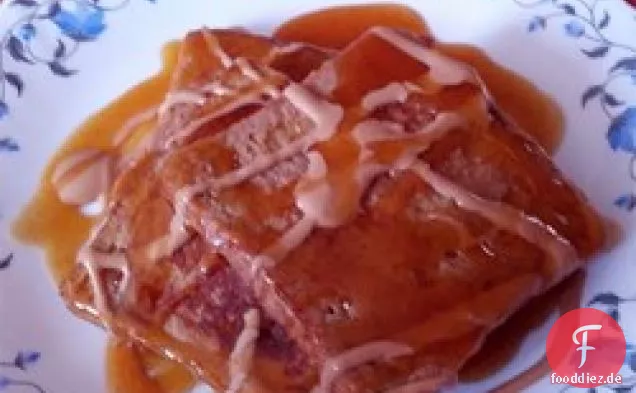 Erdnussbutter Französisch Toast