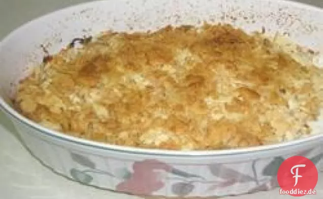 Cremiger gekochter Kohl
