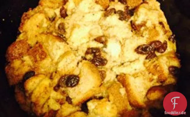 Brotpudding im Slow Cooker