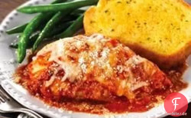 Huhn Parmesan Backen