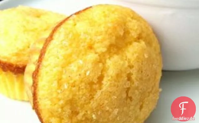 Einfache, süße Maisbrot-Muffins