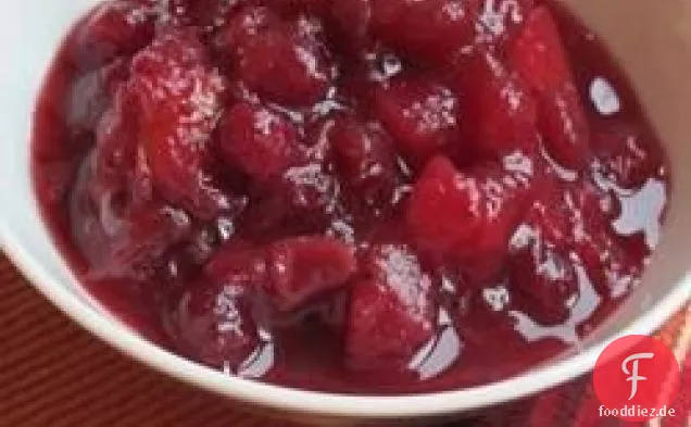 Würziges Quitten-Cranberry-Chutney
