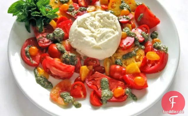 Tomaten mit Burrata