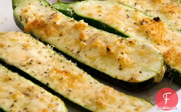 Gebackene Zucchini mit Parmesan