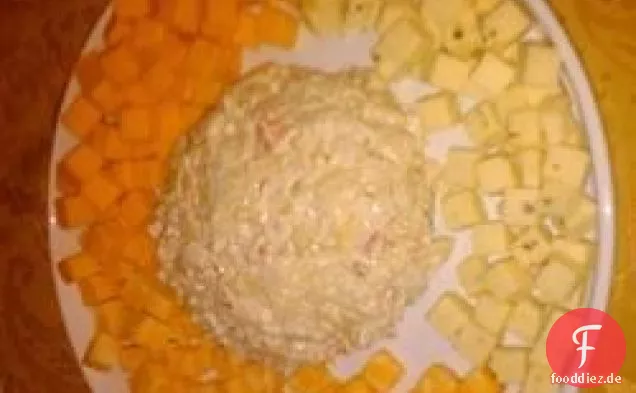 Teufel Krabbe Frischkäse Ball