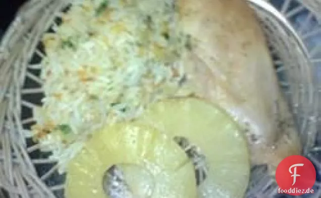 Perfekte Ananas Orange Huhn