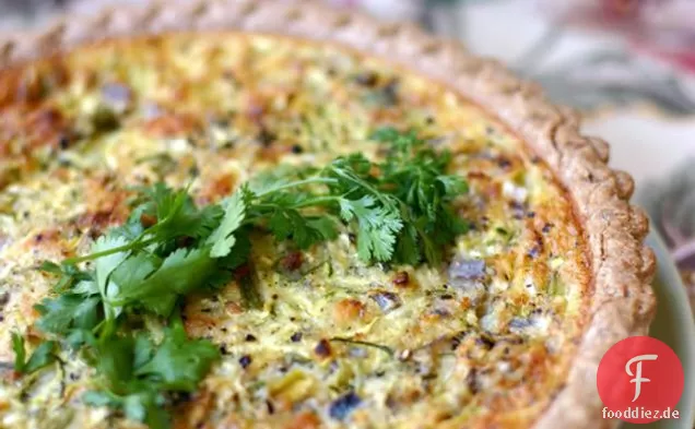 Einfache Zucchini-Quiche