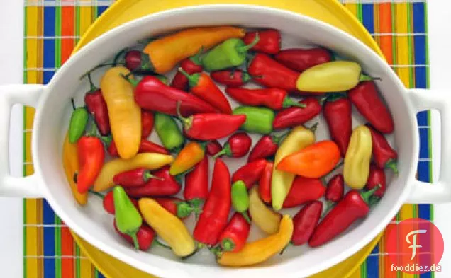 Sippitysups eingelegte Paprika