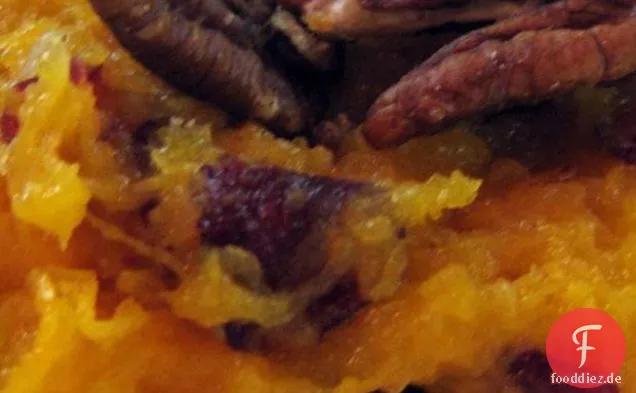 Pürierter Butternut-Kürbis