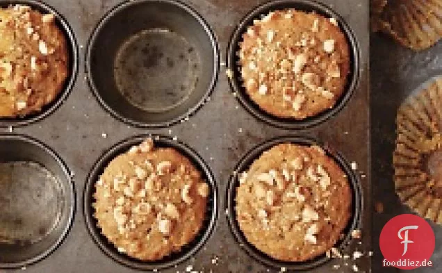 Kürbis -, Apfel-Und Haselnuss-Muffins