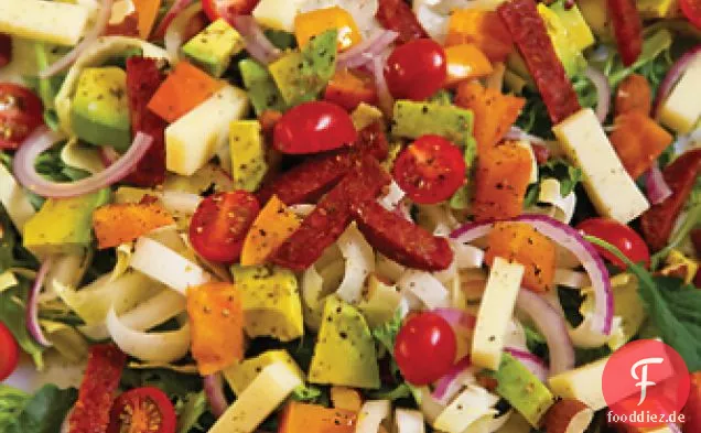 Gehackter Salat: Winter, Frühling, Sommer und Herbst