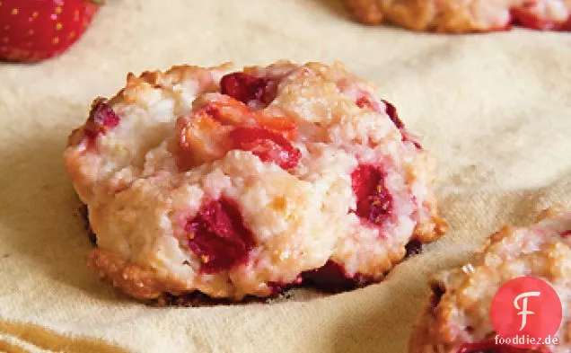Strawberry Shortcake Cookies verwandeln ein klassisches Dessert