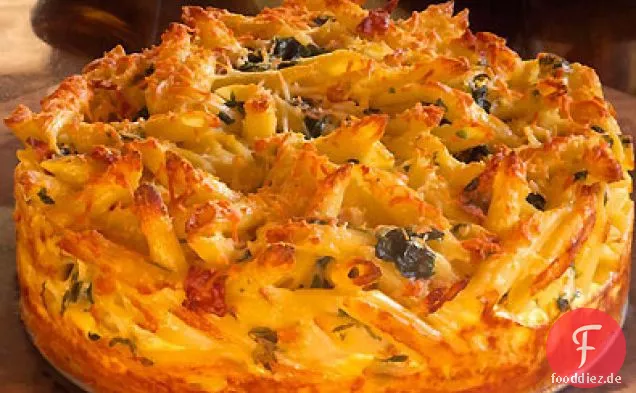 Asiago Mac und Käse mit getrüffelter Kartoffelkruste