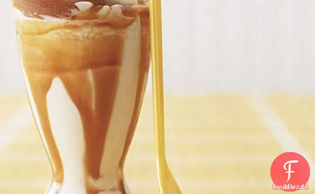 Bananen-Karamell-Milchshake