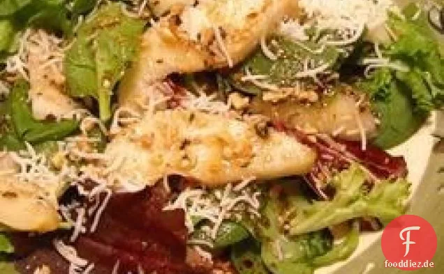 Schneller Birnen-Pekannuss-Salat