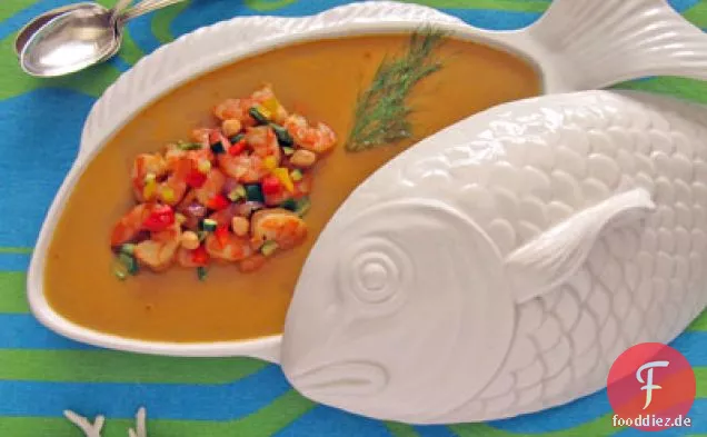 Gekühlte Bouillabaisse VeloutÃ©