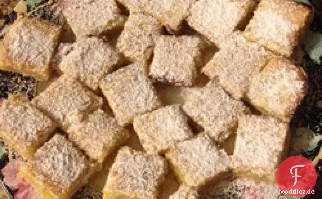Wie man Zitronenriegel macht
