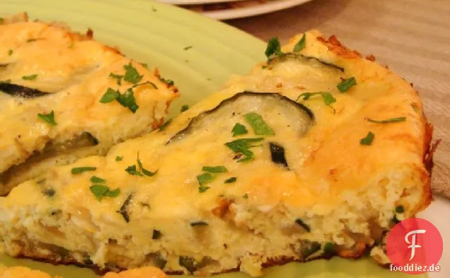Zucchini Und Zwiebel Frittata Rezept