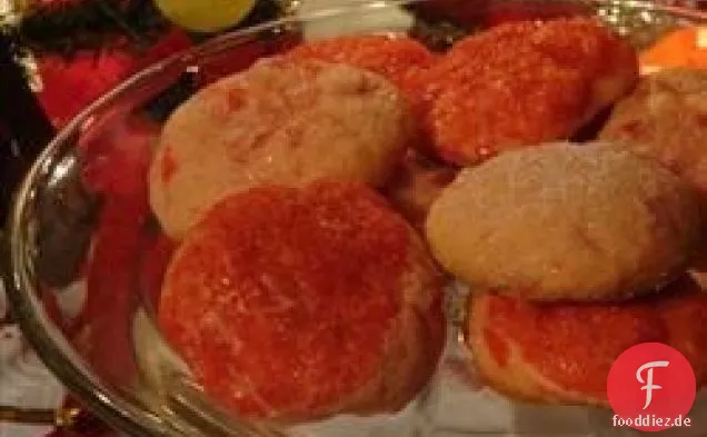 Cherry Icebox Cookies