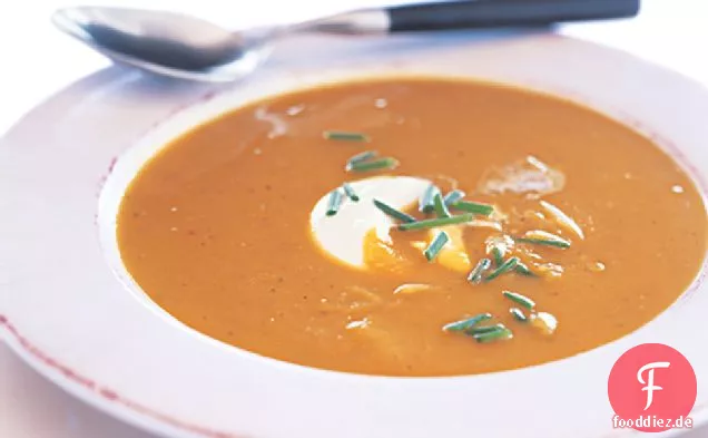 Butternut Squash und Apfelsuppe