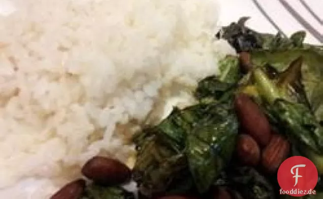 Nussige amerikanische Stir Fry