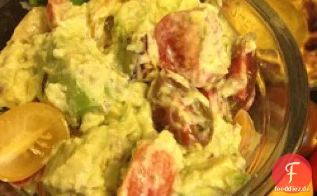 Gegrillte Guacamole