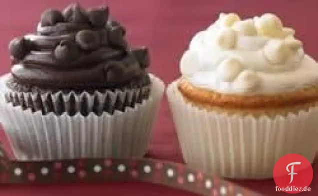 Ghirardelli® Dunkle Schokolade Cupcakes
