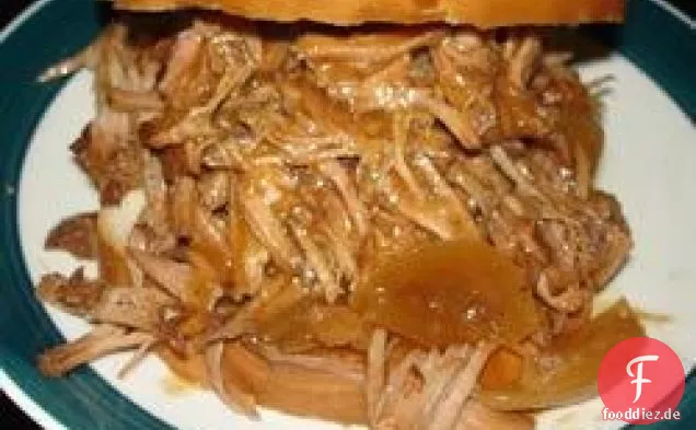 Gegrilltes geschreddertes Rindfleisch