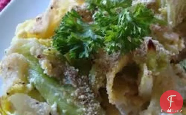 Überbackener Kohl