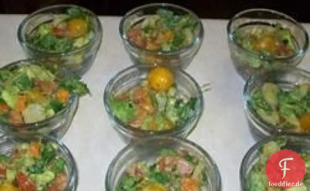 Avocado-Limetten-Garnelen-Salat (Ensalada de Camarones con Aguacate y Limón)