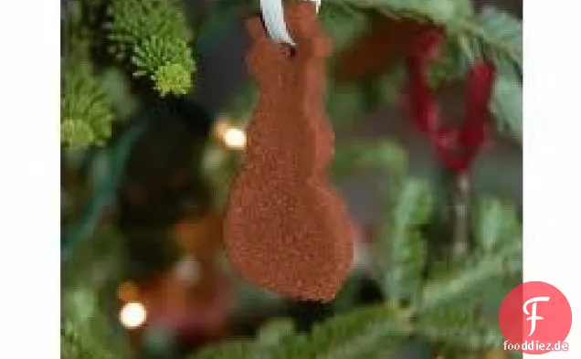 Duftende Apfelmus-Zimt-Ornamente
