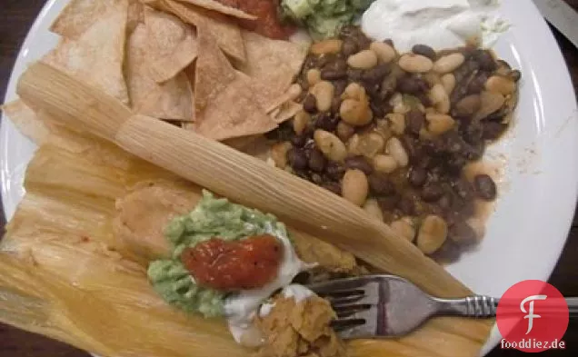 Würzige Chorizo & Zuckermais Tamales
