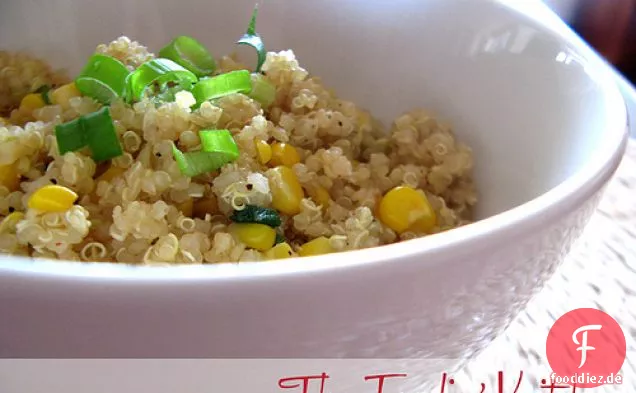 Zuckermais & Quinoa mit Honig-Zitronen-Vinaigrette