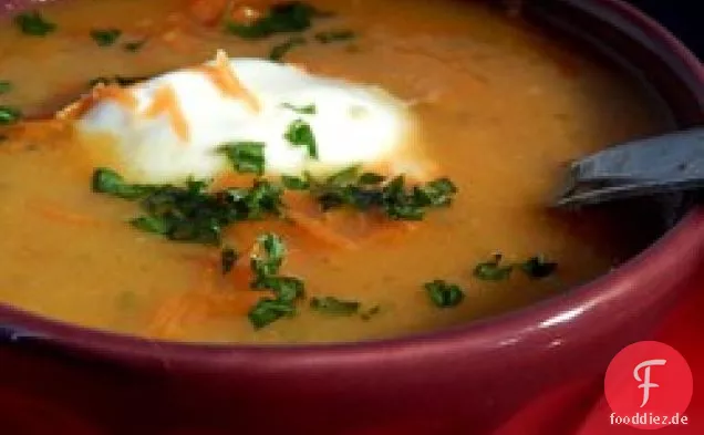 Karottensuppe Indienne I