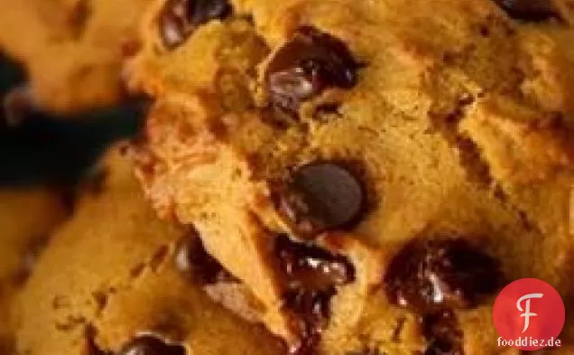 Kürbis Schokolade Chip Cookies