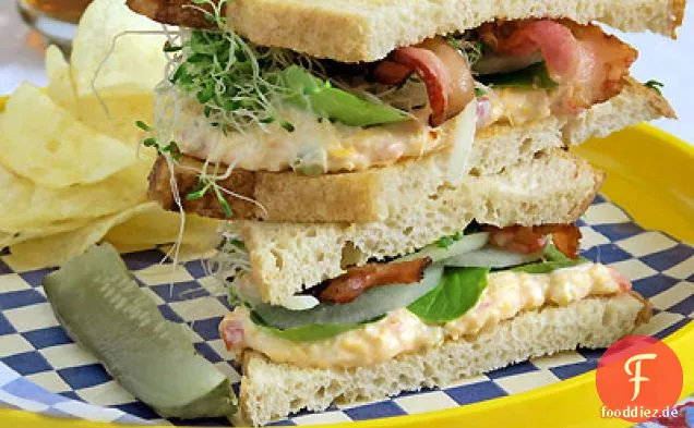 Die Caitlin, ein Pimiento Sandwich
