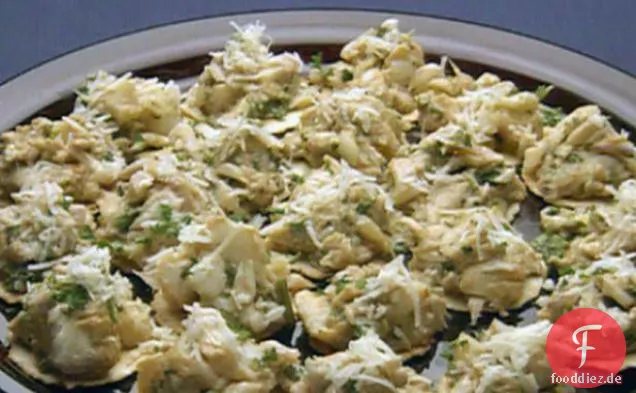 Marinierter Kabeljau auf Crouton