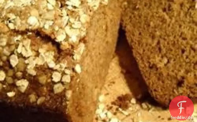 Apfel-Zimt-Haferflocken-Brot